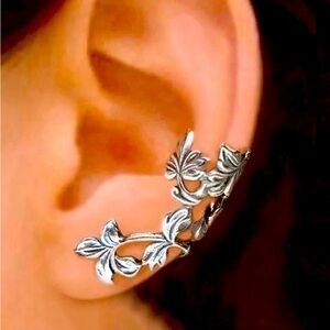 Single - leaf Clip Ear Cuff For Women Girl Lady Without Piercing Earring Jewelry